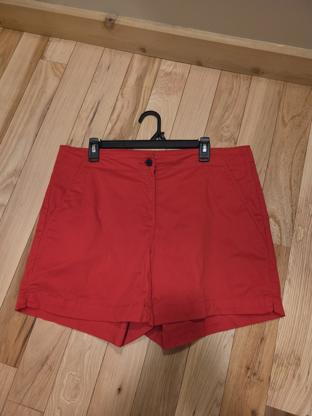 Nautica Red Women's Bermuda Shorts